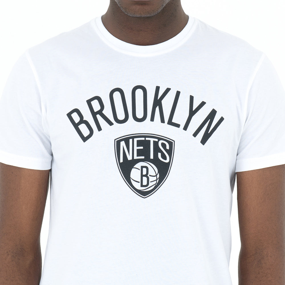 T-shirt Brooklyn Nets bianca