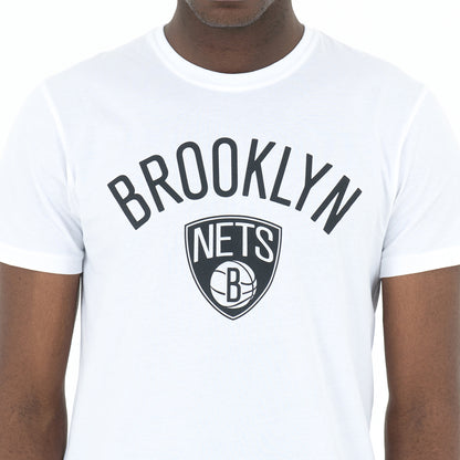 T-shirt Brooklyn Nets bianca