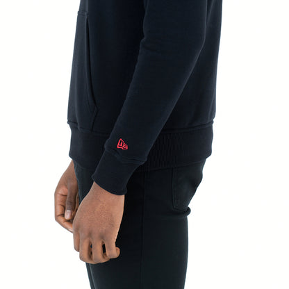 Felpa con cappuccio Miami Heat nera