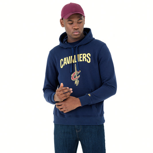 Felpa con cappuccio Cleveland Cavaliers blu