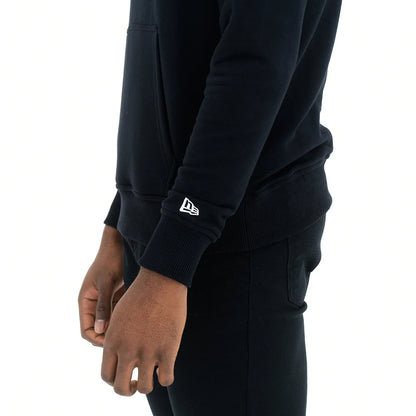 Felpa con cappuccio Brooklyn Nets nera