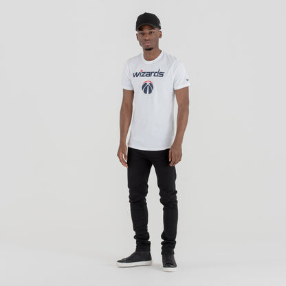 Washington Wizards NBA Team Logo T-shirt bianca