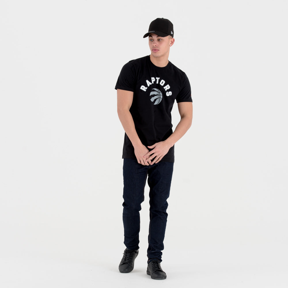 T-shirt Toronto Raptors Team Logo nera