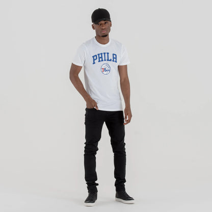 T-shirt Philadelphia 76ers Team Logo bianca