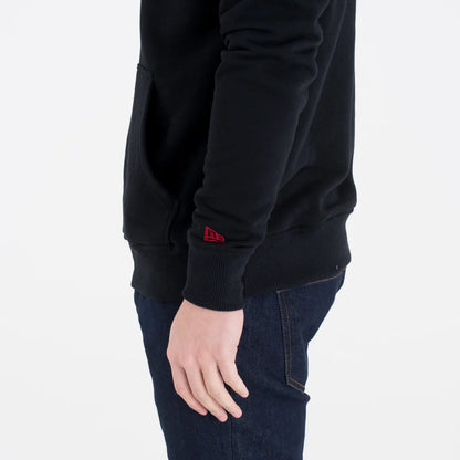 Felpa con cappuccio Team Logo Toronto Raptors nera