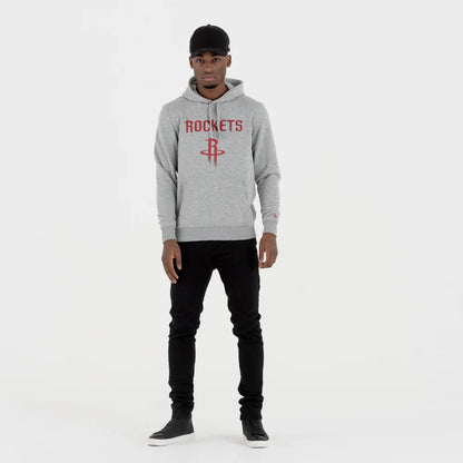 Felpa con cappuccio Houston Rockets Team Logo Grigia