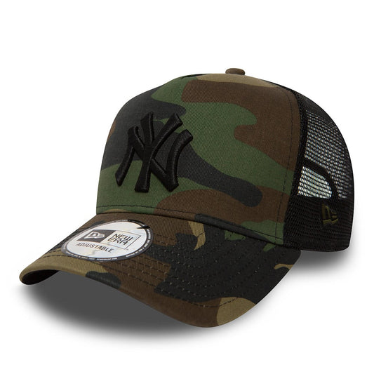 Cappellino A-Frame Trucker New York Yankees Camouflage