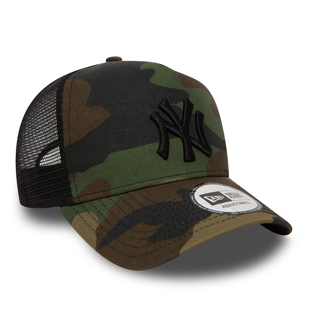 Cappellino A-Frame Trucker New York Yankees Camouflage