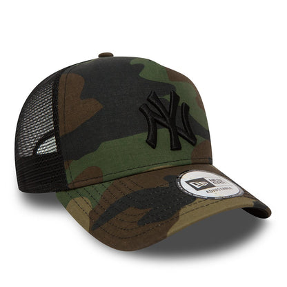 Cappellino A-Frame Trucker New York Yankees Camouflage