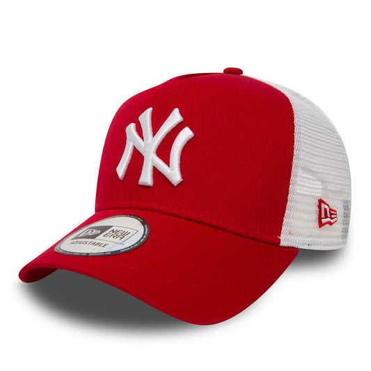 Cappellino A-Frame Trucker New Era New York Yankees Rosso