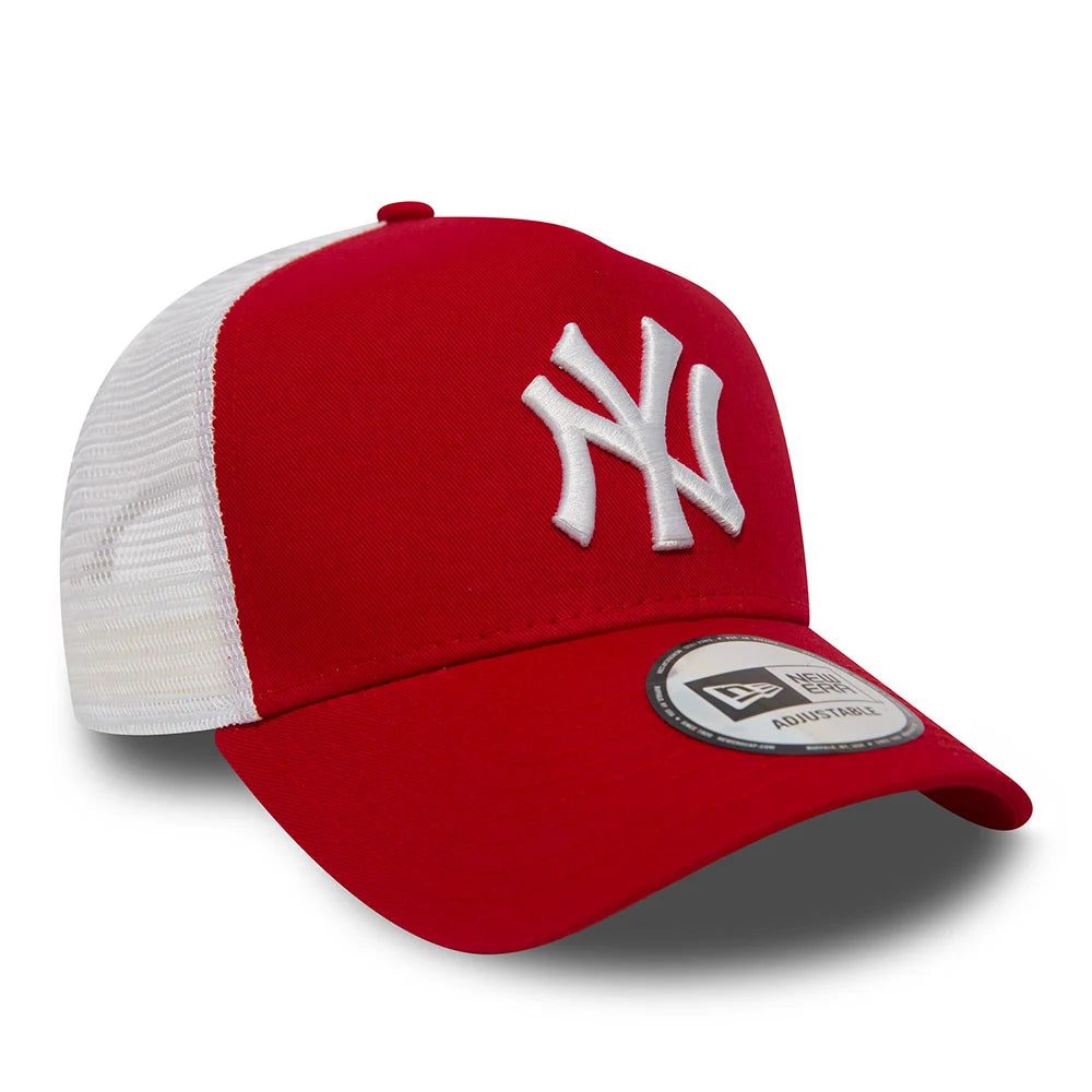 Cappellino A-Frame Trucker New Era New York Yankees Rosso