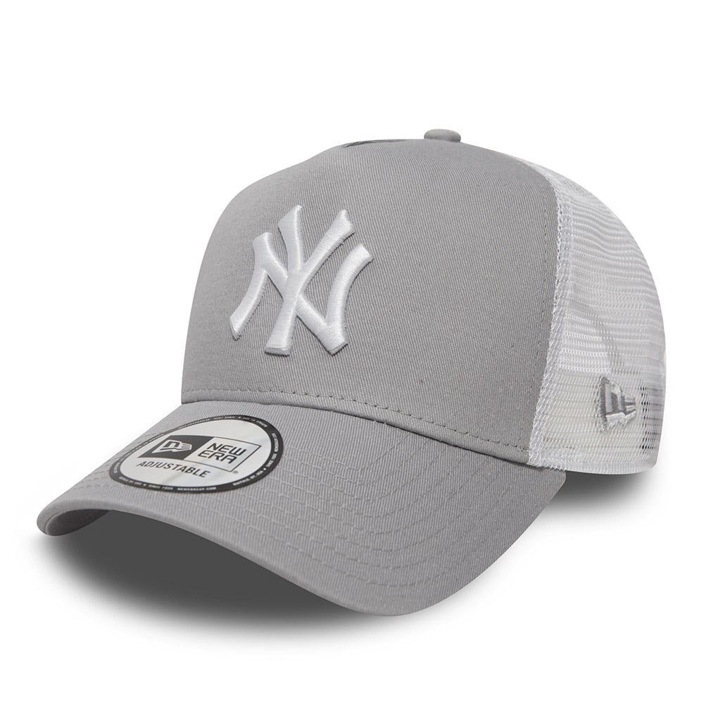 Cappellino A-Frame Trucker New York Yankees grigio chiaro