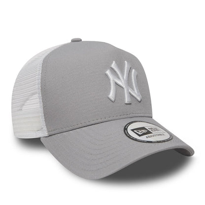 Cappellino A-Frame Trucker New York Yankees grigio chiaro