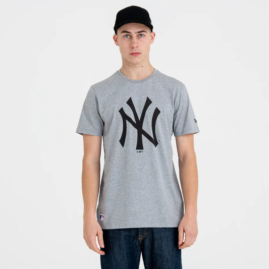 T-Shirt New York Yankees MLB Team Logo Grigia