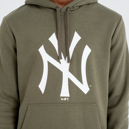 Felpa con cappuccio New York Yankees Team Logo verde