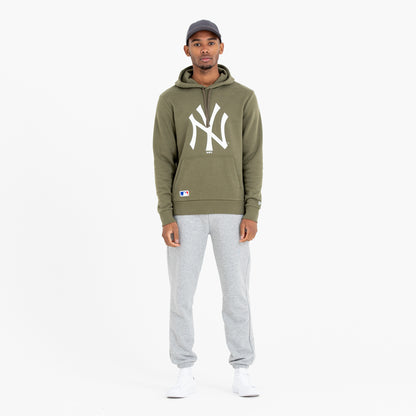 Felpa con cappuccio New York Yankees Team Logo verde