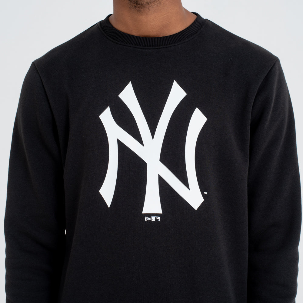 Felpa New York Yankees Team Logo Nera