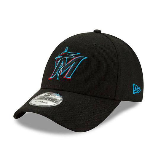 Cappellino 9FORTY Regolabile Miami Marlins League nero