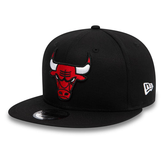 Cappellino 9FIFTY Snapback Chicago Bulls Logo Nero