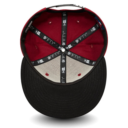 Cappellino 9FIFTY Snapback New York Yankees Cotton Bordeaux