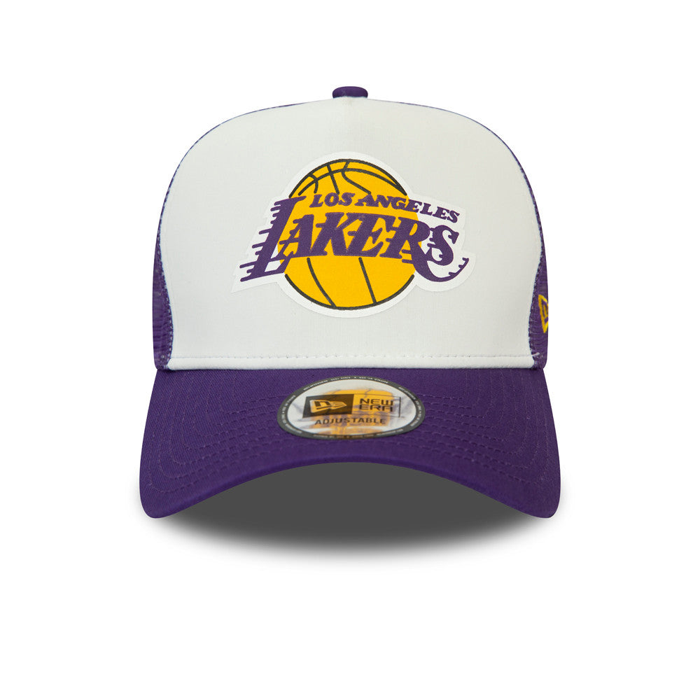 Cappellino A-Frame Trucker LA Lakers Team Colour Viola