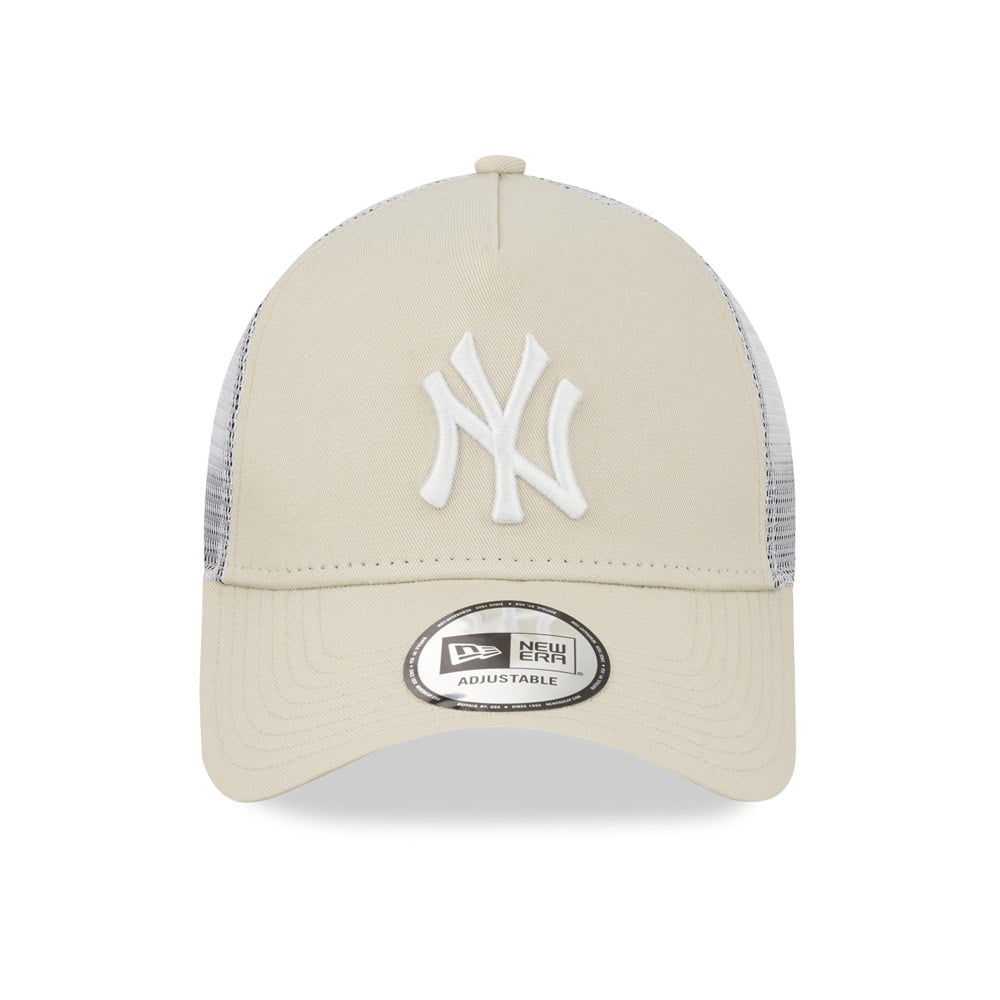 Cappellino A-Frame Trucker New York Yankees panna