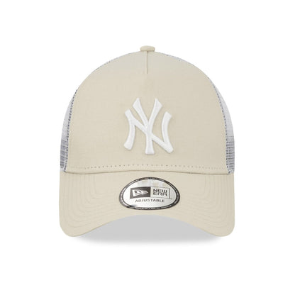 Cappellino A-Frame Trucker New York Yankees panna