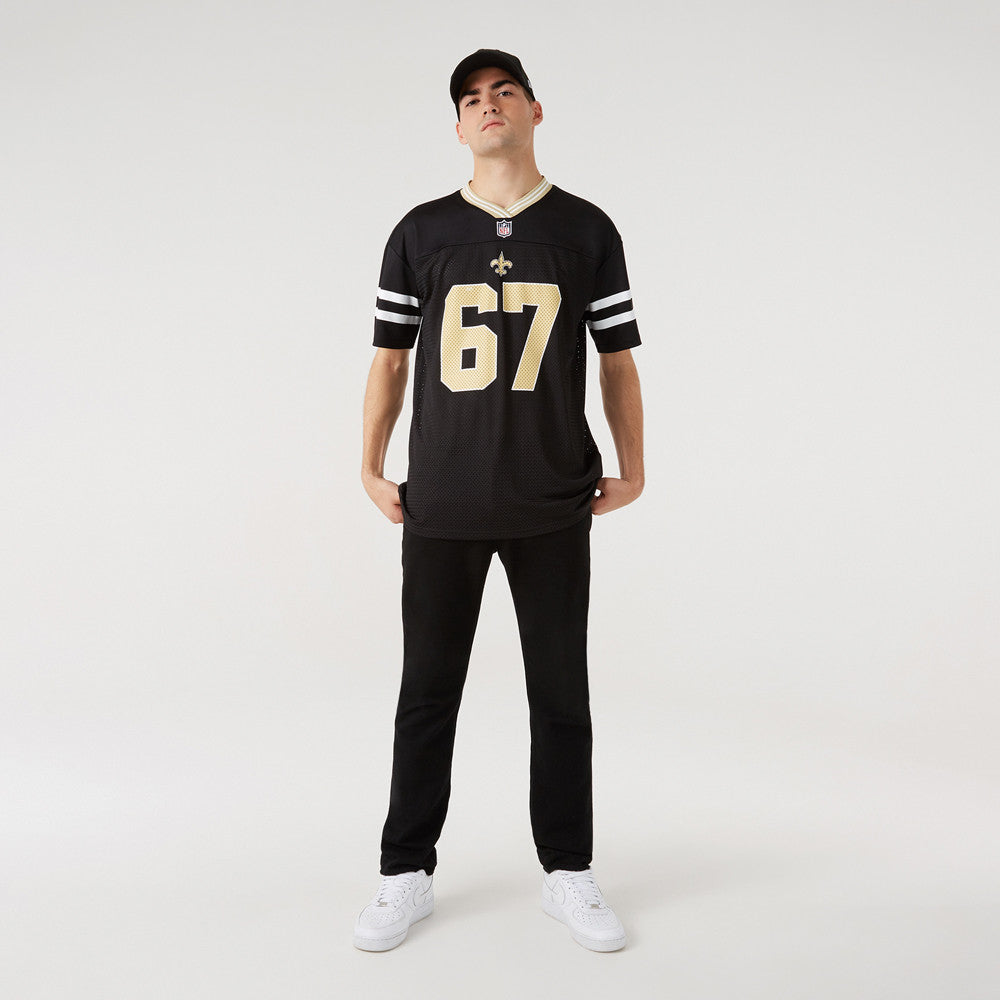 T-shirt oversize New Orleans Saints Nera