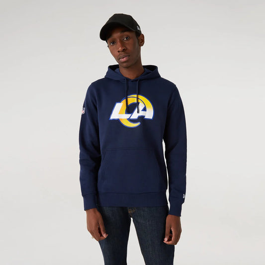 Felpa con cappuccio LA Rams Team Logo blu