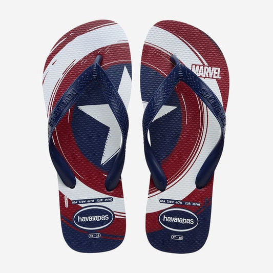 Havaianas Top Marvel Logomania Navy Blue Captain