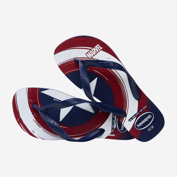 Havaianas Top Marvel Logomania Navy Blue Captain