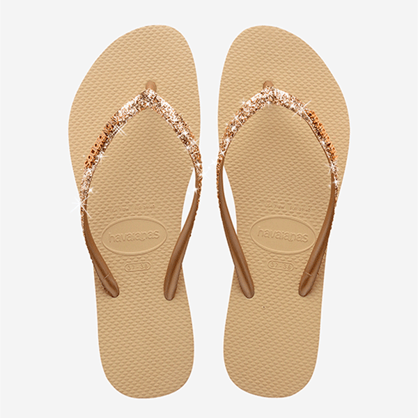 Havaianas Slim Glitter II beige