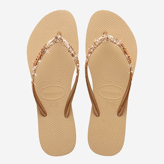 Havaianas Slim Glitter II beige