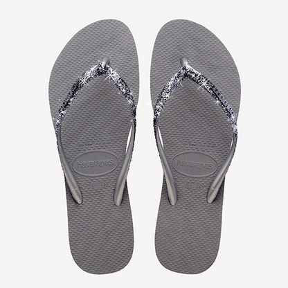 Havaianas Slim Glitter II grigie