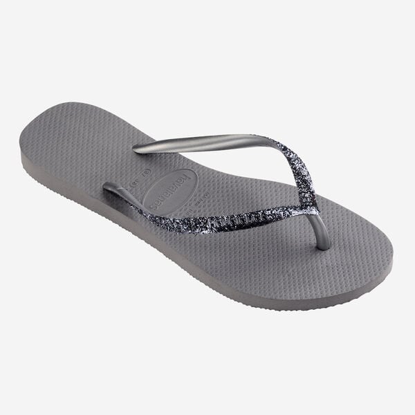 Havaianas Slim Glitter II grigie