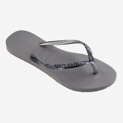 Havaianas Slim Glitter II grigie