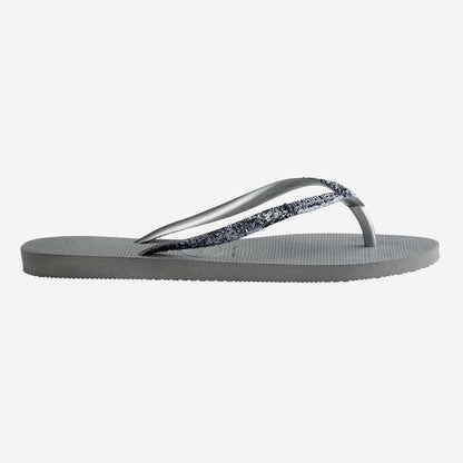 Havaianas Slim Glitter II grigie