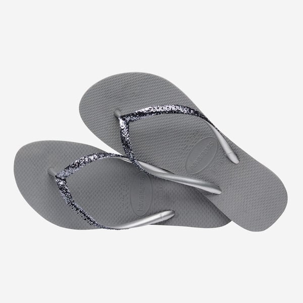 Havaianas Slim Glitter II grigie