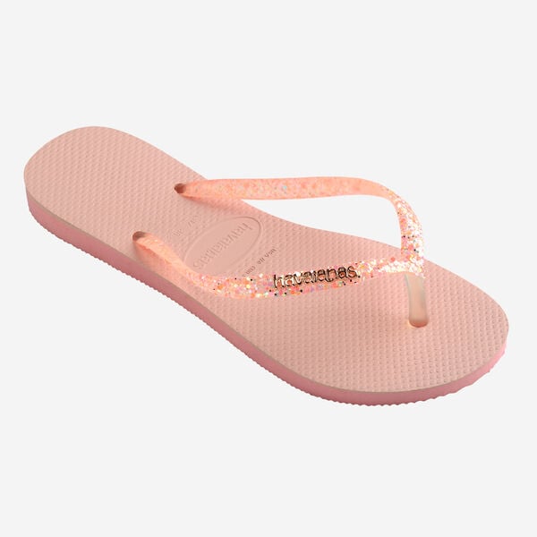 Havaianas Slim Glitter Flourish rosa