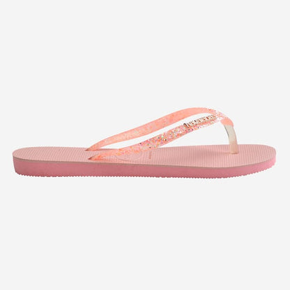 Havaianas Slim Glitter Flourish rosa