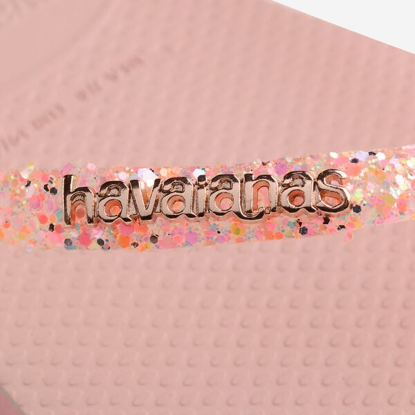 Havaianas Slim Glitter Flourish rosa