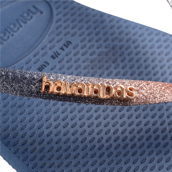 Havaianas Square Glitter blu