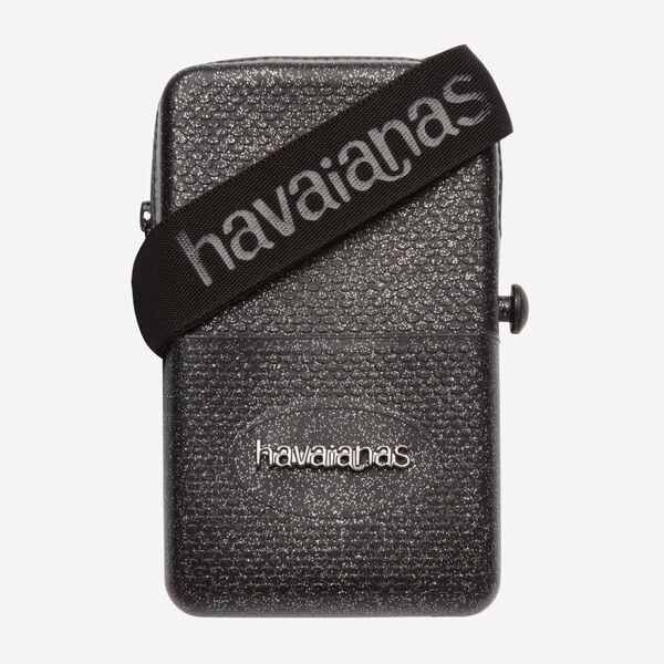 Borsa Glitter nera