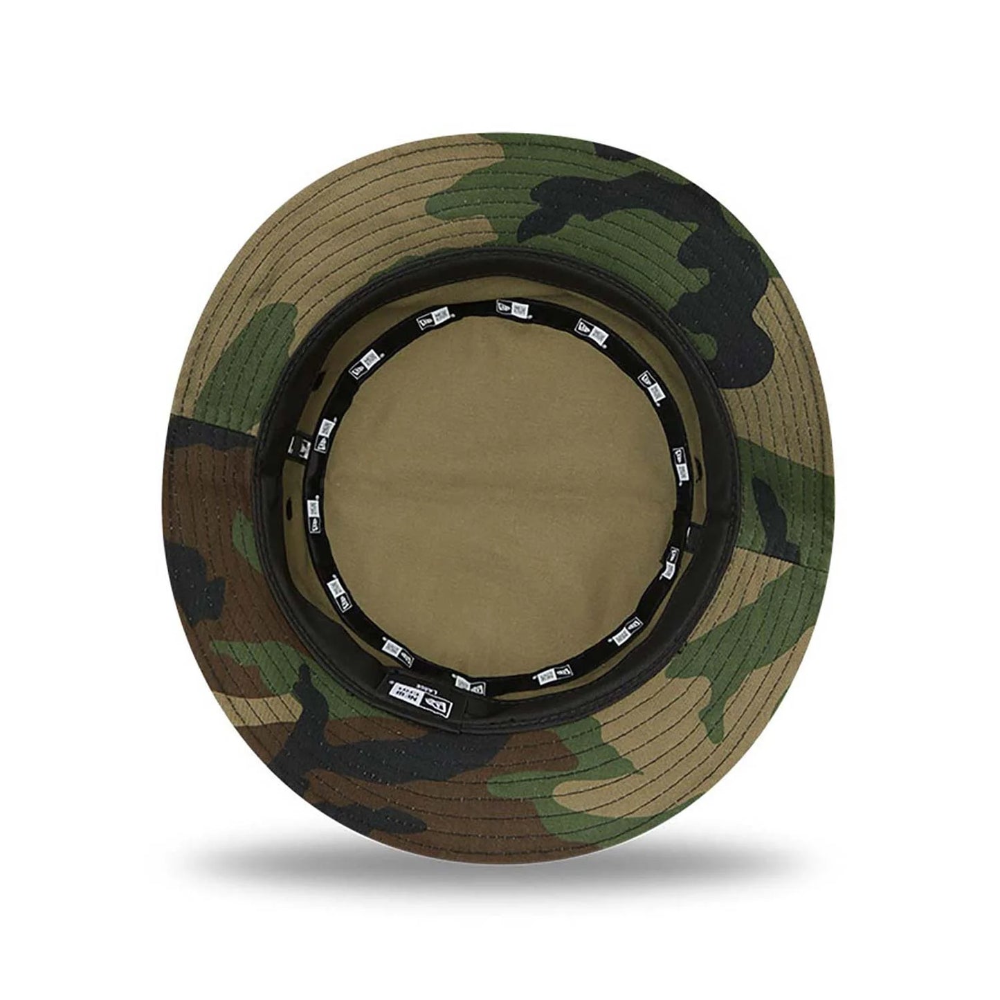 Bucket New Era camouflage verde