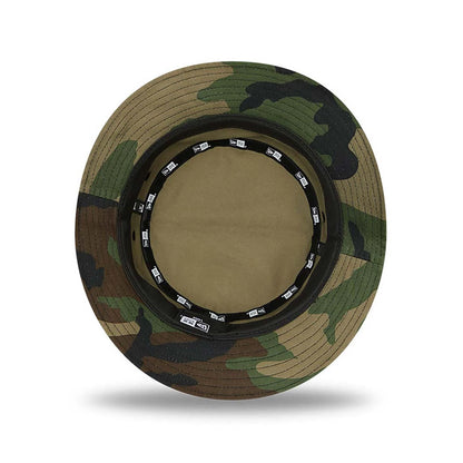 Bucket New Era camouflage verde