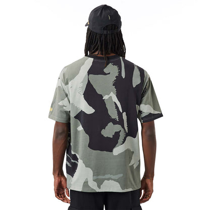 T-Shirt oversize New Era Graphic Camo Print Nera