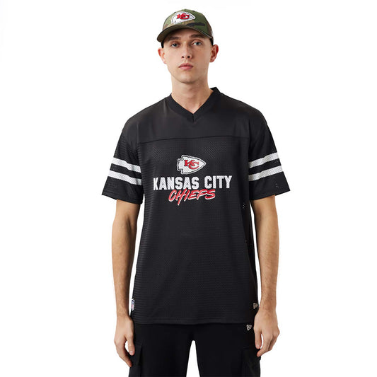 Maglia Jersey Kansas City Chiefs NFL Script Nera