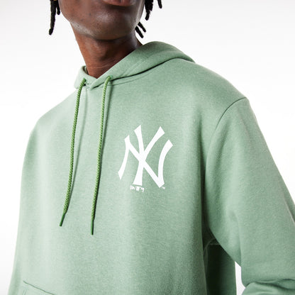 Felpa con cappuccio Essential New York Yankees League verde