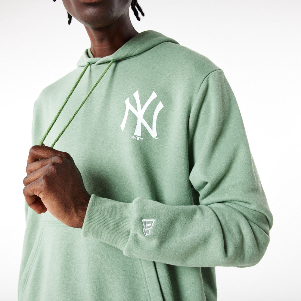 Felpa con cappuccio Essential New York Yankees League verde