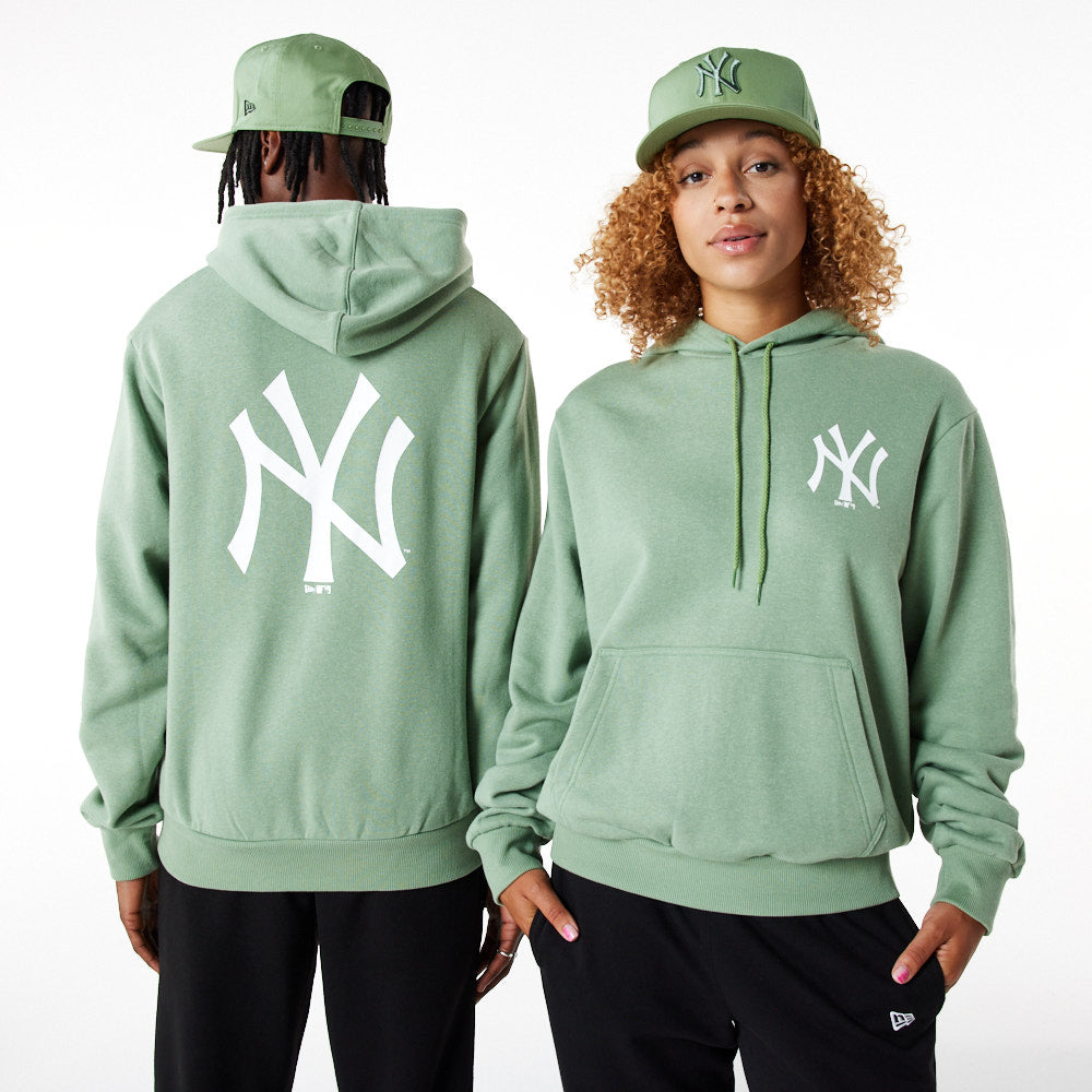 Felpa con cappuccio Essential New York Yankees League verde